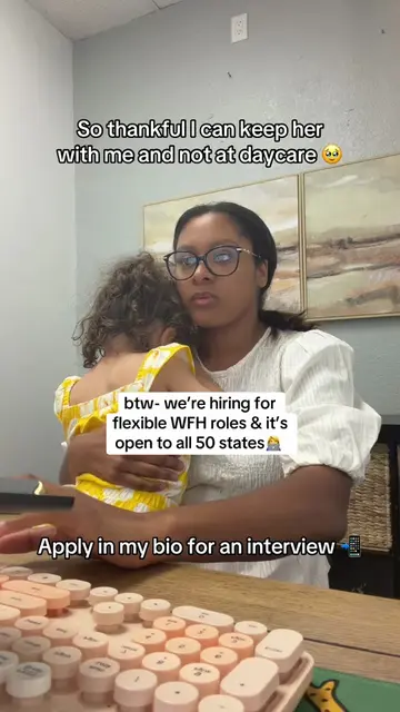 Tired of putting your kids in daycare? You should come work with us so you don’t