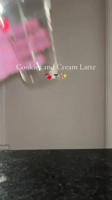 This actually might be my new fav… and SO easy!!! #cookies #latte #espresso #cof