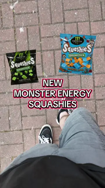Can we find the new Monster Energy Squashies in b&m #mosnterenergy #squashies #b