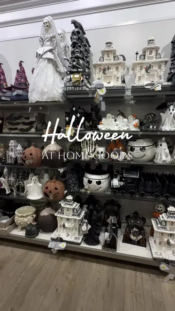 What’s new at Home Goods this week: Halloween edition 🦇👻🎃  @HomeGoods  #codeo