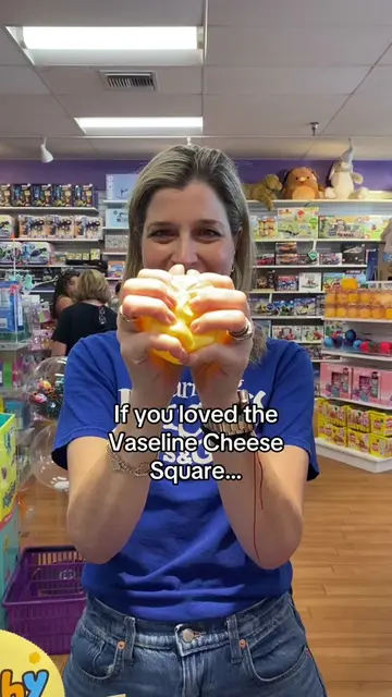The Vasaline Cheese is one of our most addicting squishies, and it now comes in 