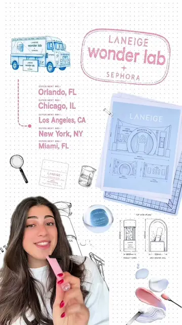 You heard it here first...The LANEIGE WONDER LAB is hitting the road with @sepho