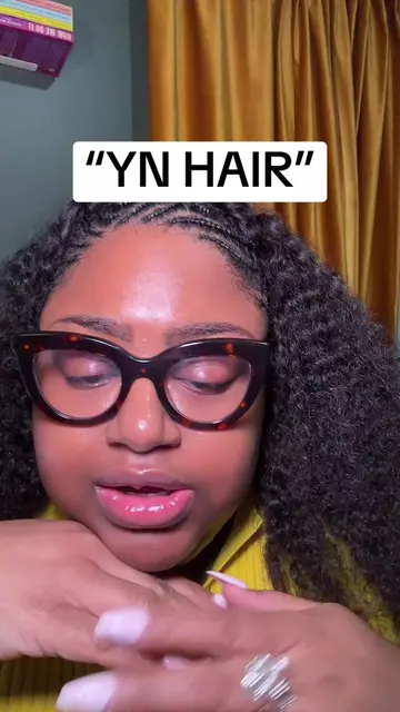 Re: the young Black woman who referred to her 4C hair as “YN” and “NBA2K” hair. 
