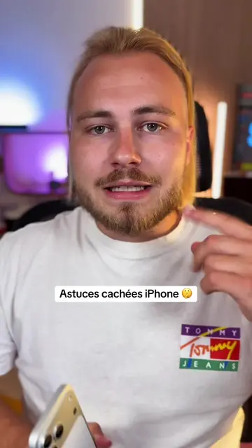 Tu ne connais rien de ton iPhone et je te le prouves en te montrant des options 