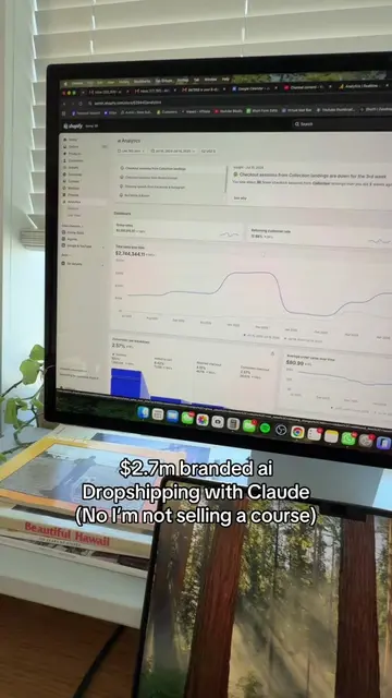 Claude ai Dropshipping is insane right now.  #aidropshipping #claudedropshipping