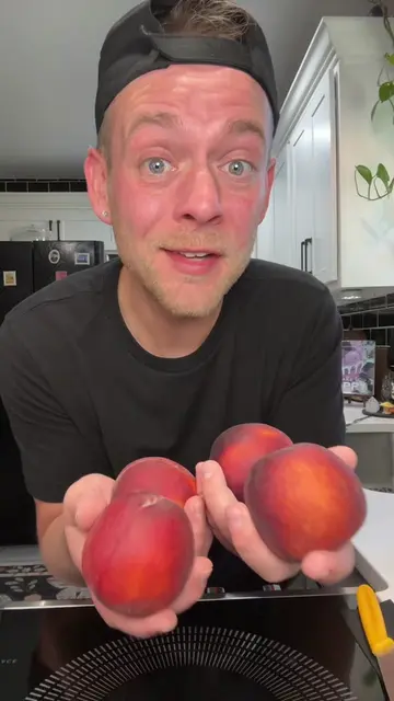 Replying to @Good by Here’s how to make homemade Peach Cobbler from scratch usin