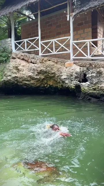 Remember when I said I had to learn how to swim before Zanzibar so I wouldn’t be