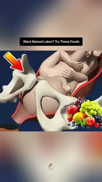 Want Natural Labor? Try These Foods.😲 #LearnOnTikTok 