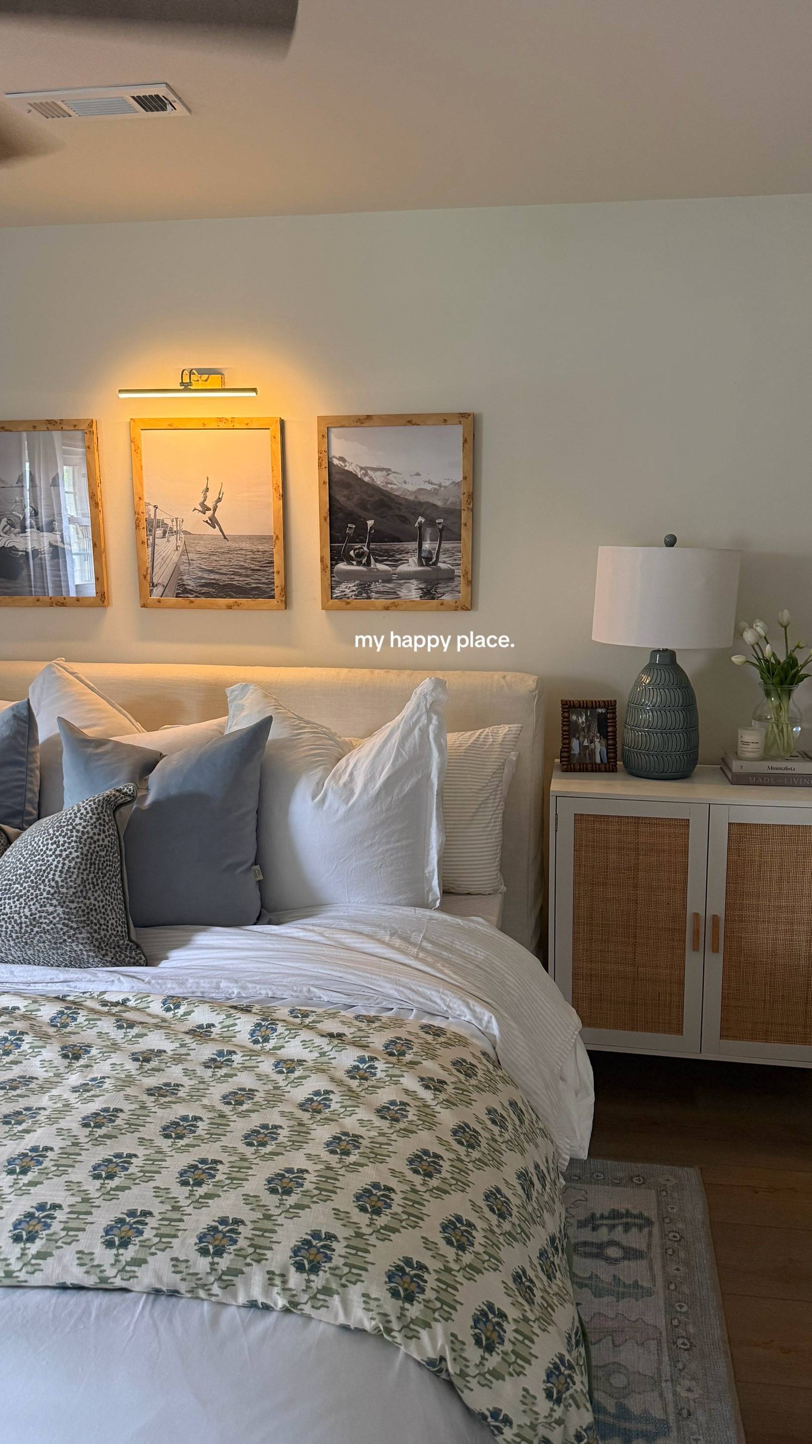 my room means a lot to me #bedroominspo #bedding #coastaldecor #homedecor #bedro