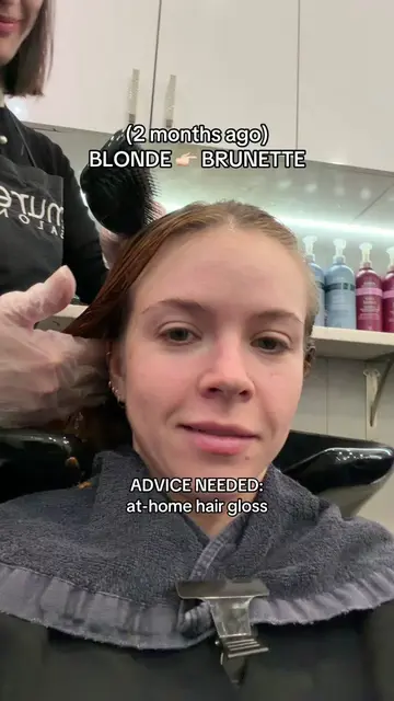 If you’re my hairdresser just keep scrolling #adviceneeded #blondetobrunette #ha