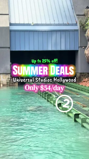 Summer Deals are BACK! And it’s the BEST time to get your Universal Studios Holl