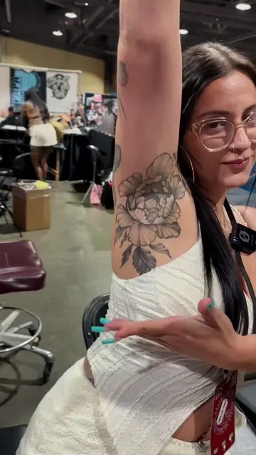Ever thought about getting your armpit tatted? The actual tattoo isn’t even the 