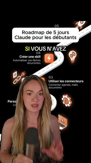 Roadmap de 5 jours pour apprendre à utiliser Claude pour les débutants Le prompt