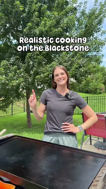 What it’s like cooking on the Blackstone sometimes 🫣🤪🤗  #blackstone #blacksto