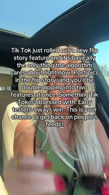 Tik toks flip story feature. Small creators-Use this feature!  #flipstory #tikto
