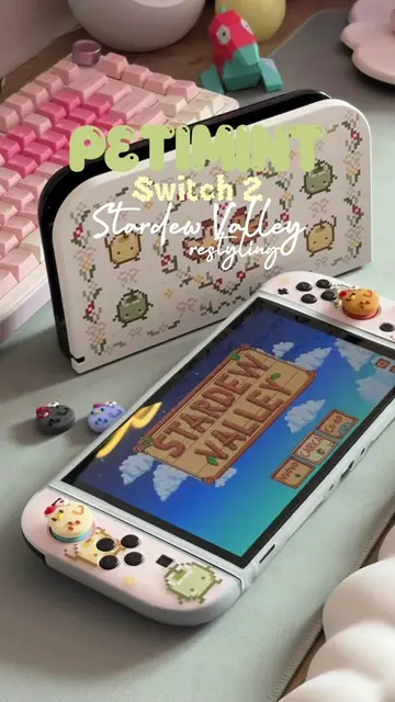 This Stardew Valley inspired Switch 2 cover by @Petimint is giving me all the co
