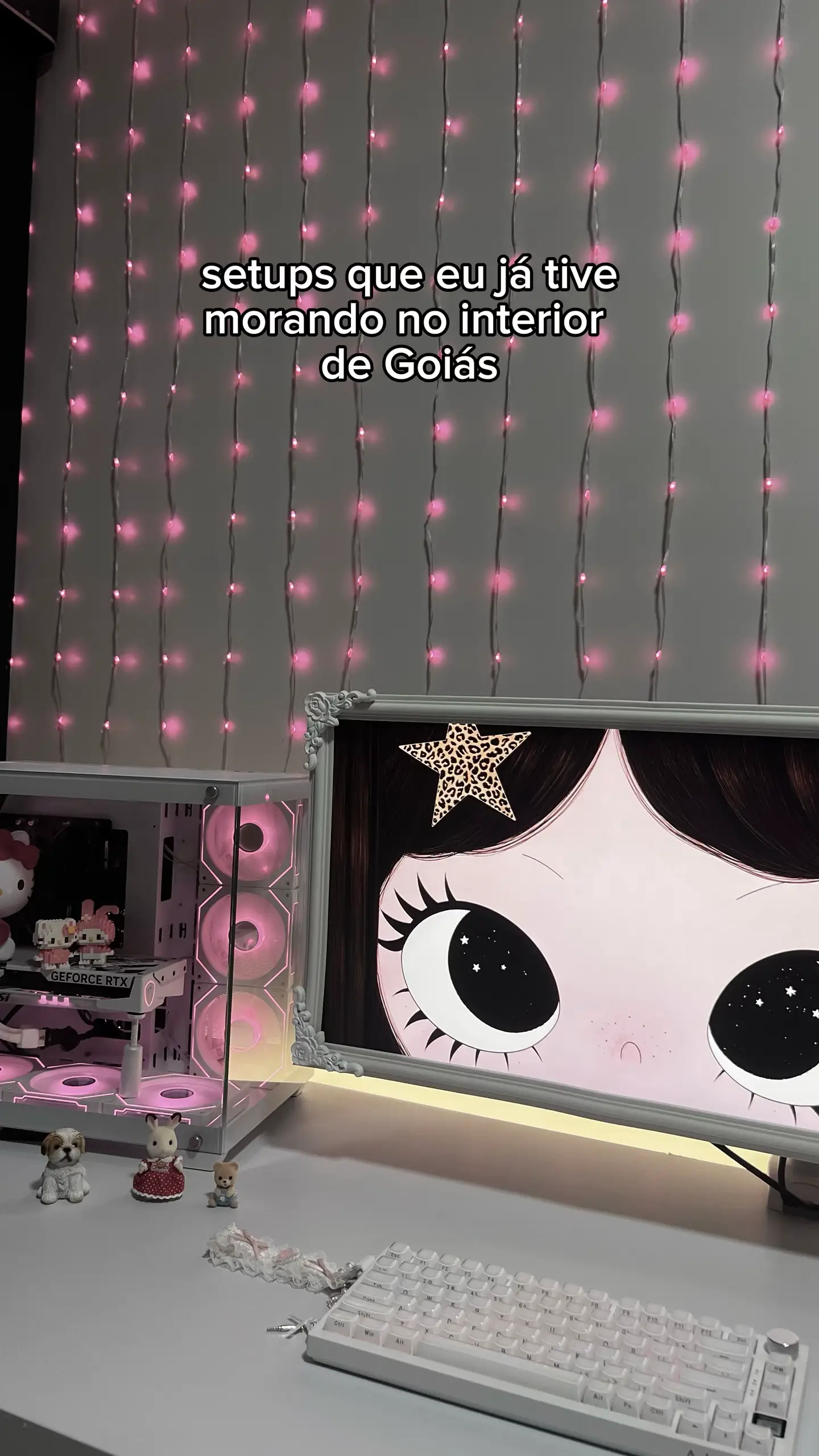 mudou muito? 😅 | #pinksetup #GamerGirl #techtok #trend #setup ib: @/isacsetup