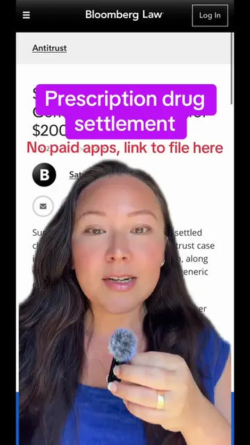 $200m generic medication settlement 👀 also, let me know if you want me to post 