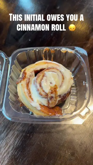 Tag or message the person with this initial that owes you a cinnamon roll 😋 We’