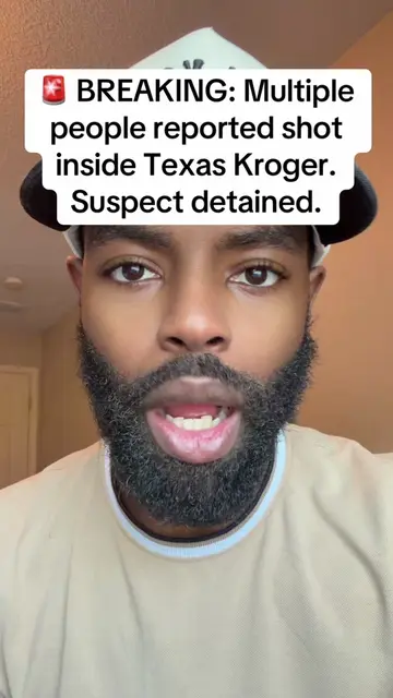 🚨 BREAKING 7/15: Authorities are investigating a shooting inside a Kroger Marke