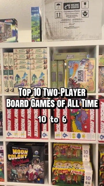 Here Are The Top 10 Two Player Board Games of All Time (10 to 6) #boardgames 