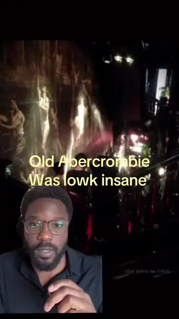 Abercrombie & Fitch was absolutely vicious in this era, like creatively kinda le