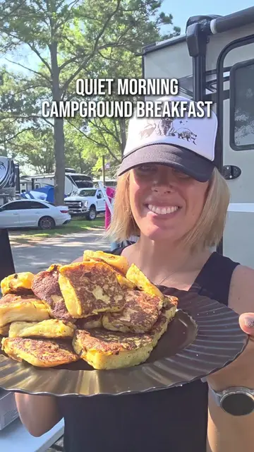 Nothing beats a sweet breakfast at the campsite, and these Hawaiian Roll French 