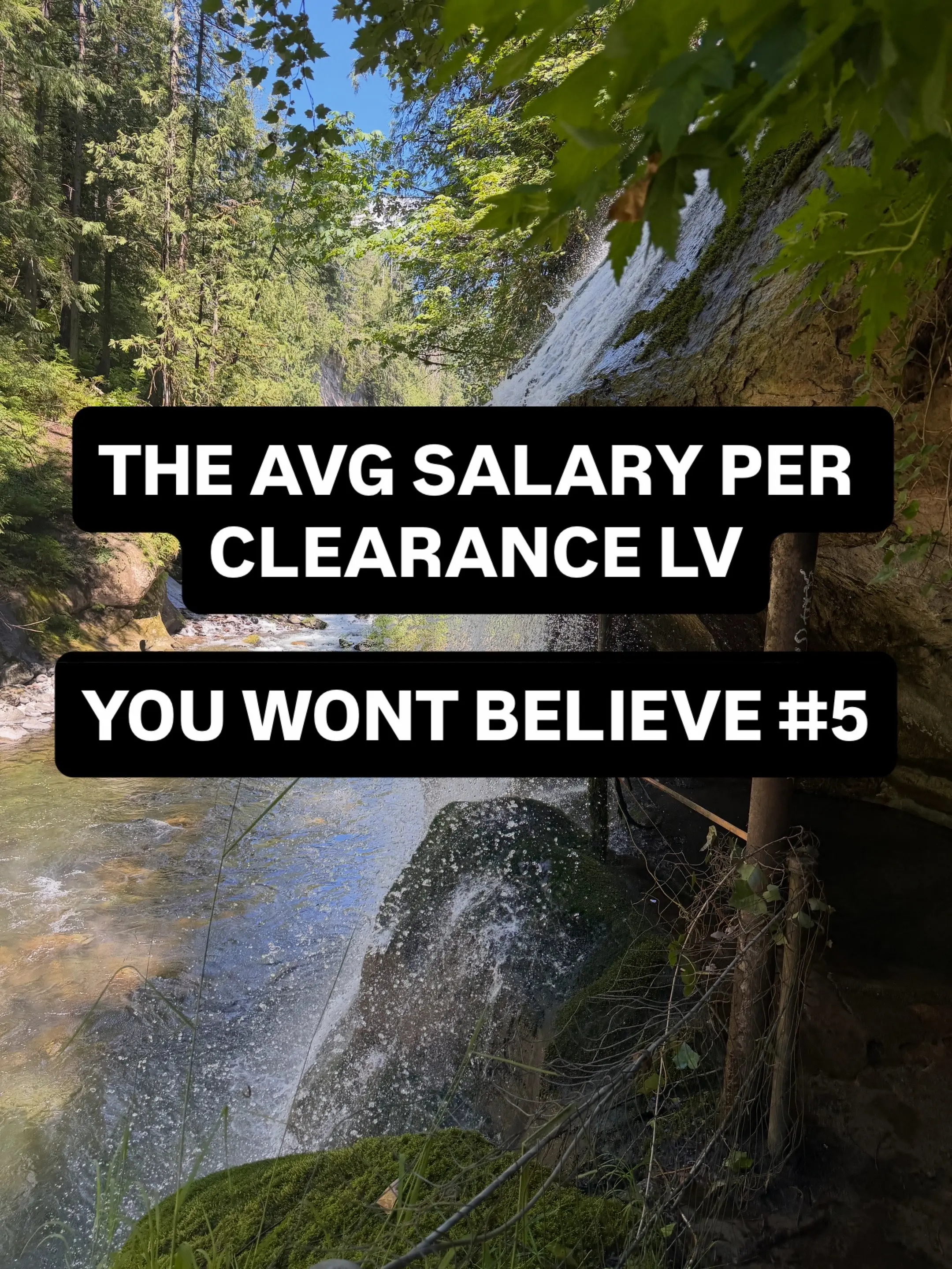 HAVING A CLEARANCE SETS YOU APART FROM 100% of the work force because everybody 