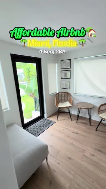 The Perfect Airbnb In Miami, Florida 🌴✨ #fyp #airbnb #miami #miamiairbnb #miami