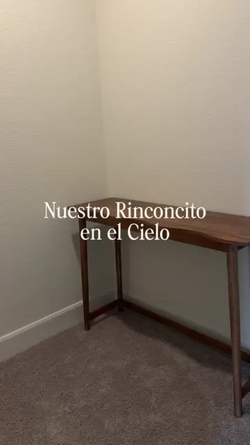Nuestro Rinconcito en el cielo 🥺🤍 #rinconcitoenelcielo #micasita #virgencitade