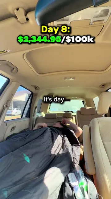 Our Biggest Day Yet 🥹💰- Day 8 Car Living until I buy a house 🏡 
