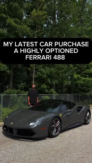 The newest addition to my garage, a highly optioned Ferrari 488. This car had ov