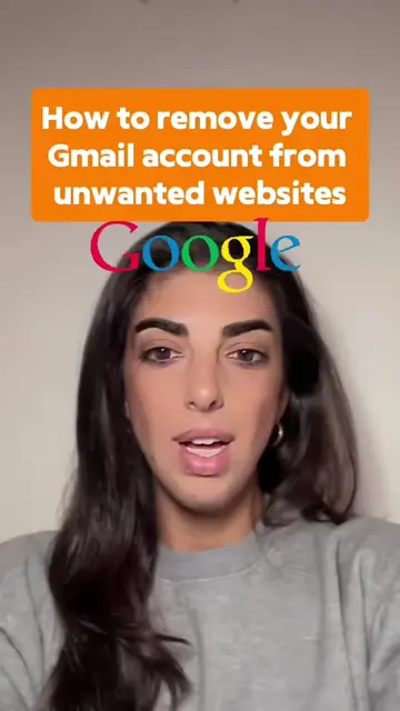 how to remove your Gmail account from unwanted websites
