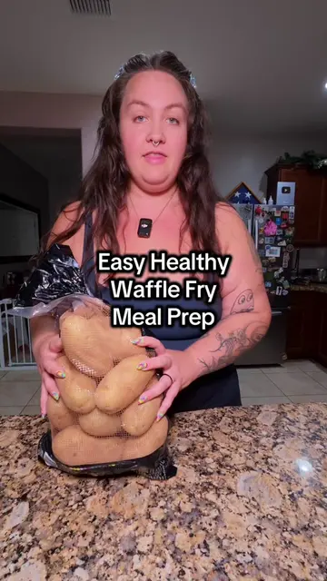 Odds are you've seen this recipe already, but we eat a lot of waffle fries. Pota