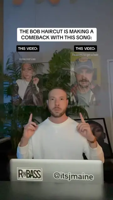 This bob haircut is making this song go so viral #music #bob #viraltiktok 