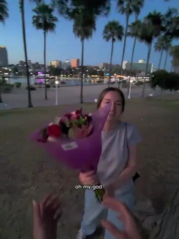 I finally got a surprise of my own 🥹 #florae #duetdate #datenight #pov 