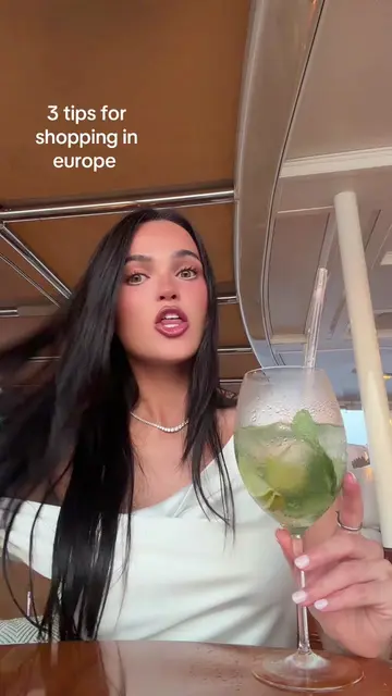 tips for shopping in europe 🍋🍋 #shoppinghacks #europeansummer 
