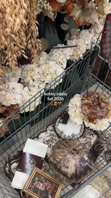 Not gonna lie… Hobby Lobby actually has some cute fall pieces this year 🍂🧸🤎 #
