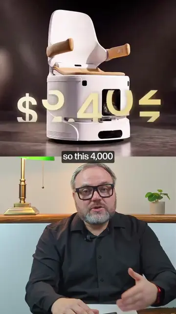 So this $4,000 autonomous robot toilet uses advanced LiDAR and sensors to assist