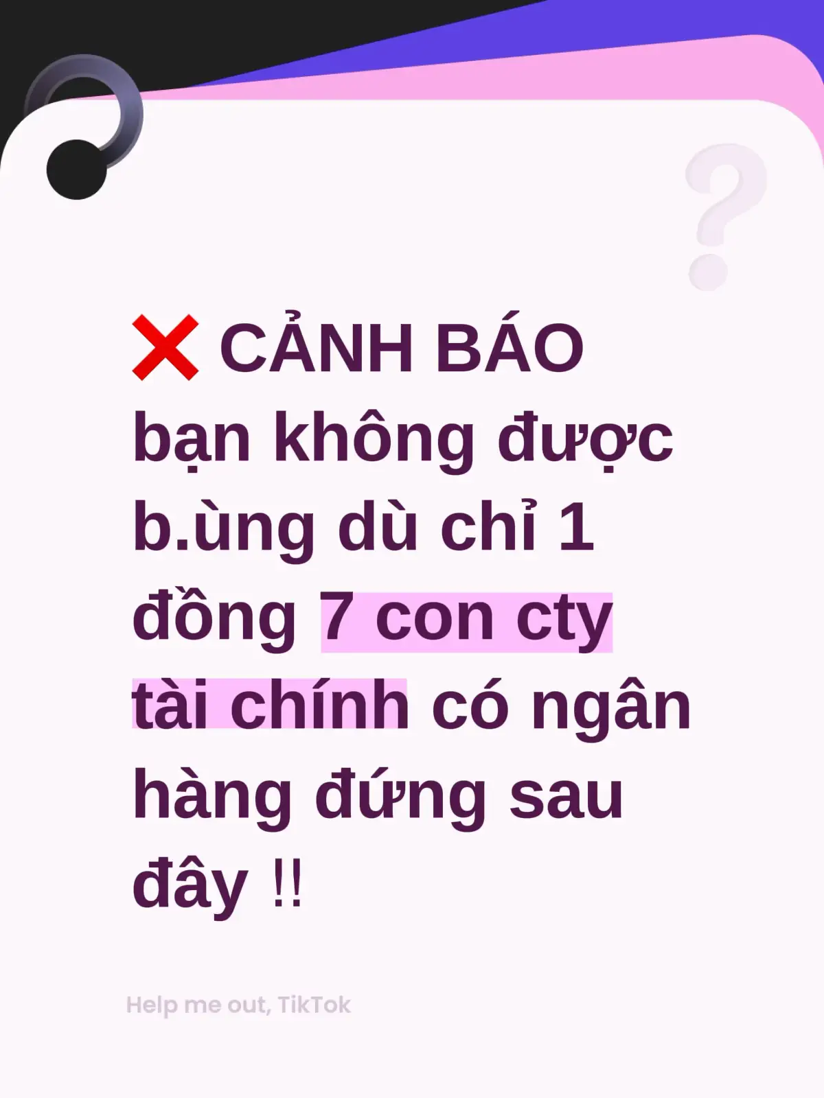 👏Không muốn phiền phức thì đừng dây vào 7 con ap sau nhé: 1 FECredit: NV Thơ nụ