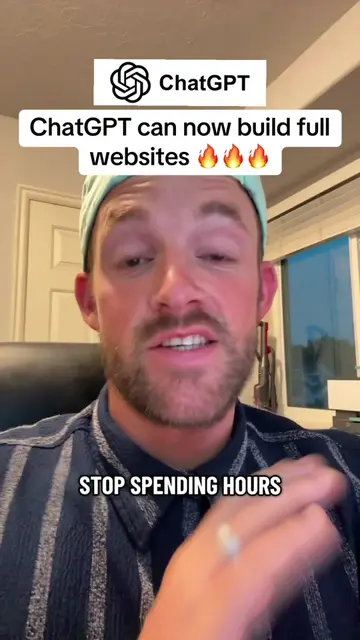 ChatGPT now has a new button called sites where you can build website with ChatG
