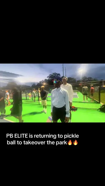 We too elite, pickle ball takeover tm night #fyp #pickleball #sports 