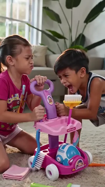 Sino sa inyo ang unang nagpapatawad kapag nag-aaway sa laruan?🤩 Masaya maglaro 