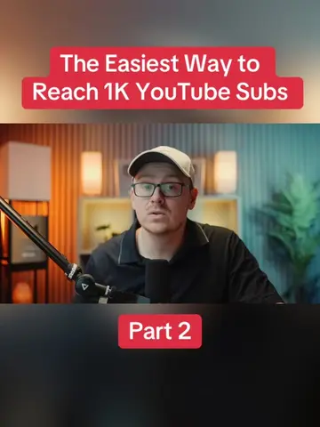 The Easiest Way to Reach 1K YouTube Subs #fyp #foryou #viral #youtubetips #conte