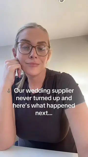 Our wedding supplier took our money and didn’t turn up, here’s what happened nex