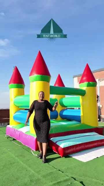 Bring excitement to every celebration with our colourful 3x3 Jumping Castle. Per