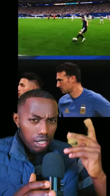 Lionel Scaloni reaction on Messi goal.#argentinavsengland #wordcup2026 #lionelsc