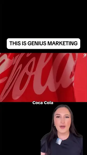 Coca cola damaged their own logo on purpose 😳 What do you think of this marketi