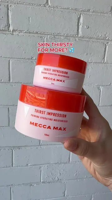 More is more is more 🙌 THIRST IMPRESSION Priming Hydrating Moisturiser is now a