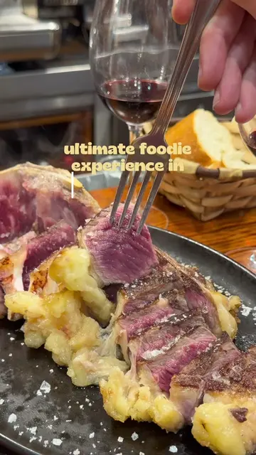 Ultimate foodie experience 🥩 One of my favourite spots in San Sebastián has to 